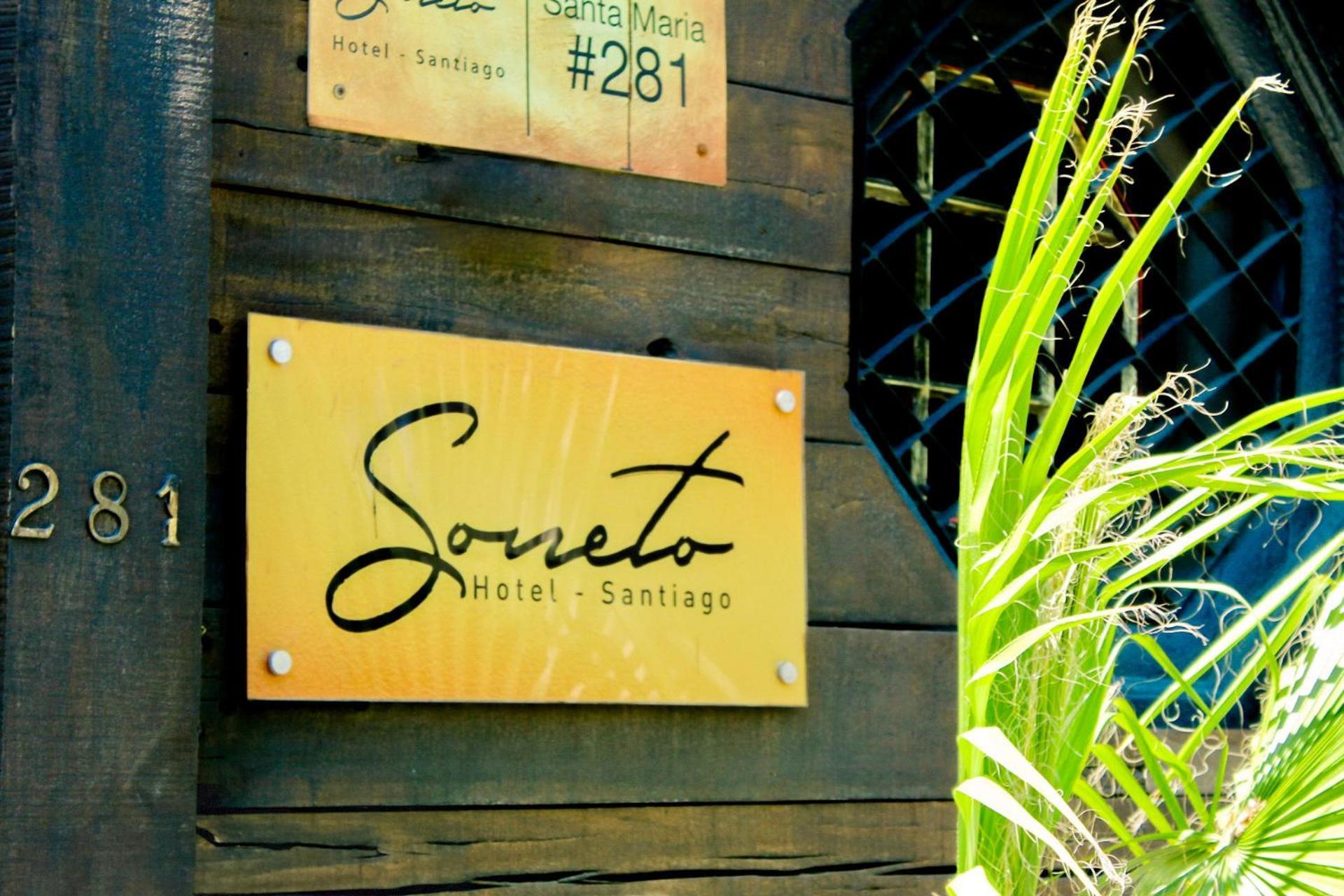 Hotel Sonetto Сантьяго Экстерьер фото